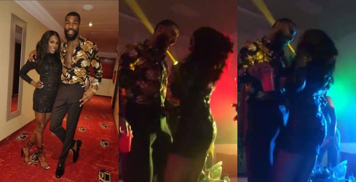Mike and his wife rock each other on the dancefloor (Video)