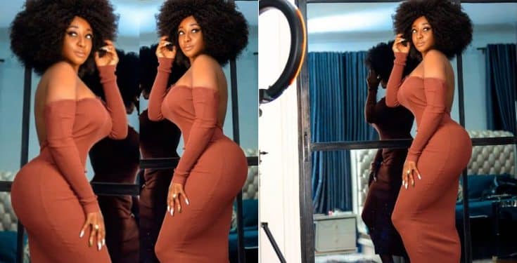 Nollywood actress, Ini Edo flaunts her curves in her 'best photo of 2019'