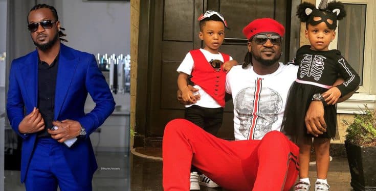 Paul Okoye shares adorable photo with his twins Nadia and Nathan