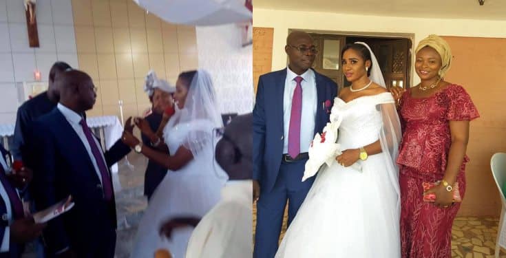 Photos from alleged wedding ceremony of former Catholic Priest of 25 years