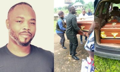 Photos from the burial ceremony of social commentator, Stanley Nwabia