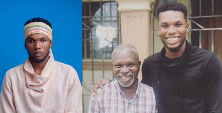 Singer Victor AD Loses Dad (Photo)