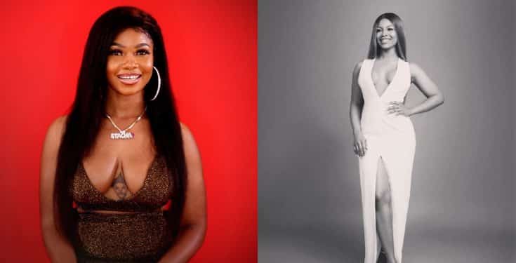 Tacha Finally Remove Davido Tattoo From Her Body