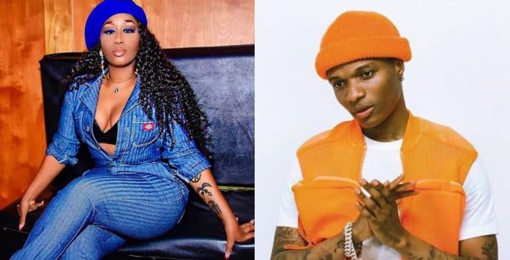 Victoria Kimani responds to allegation of sleeping with Wizkid