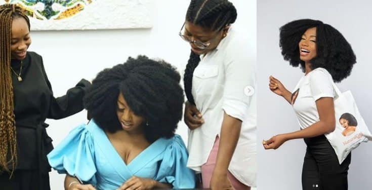 Khafi bags new endorsement deal with Natural Girl Wigs