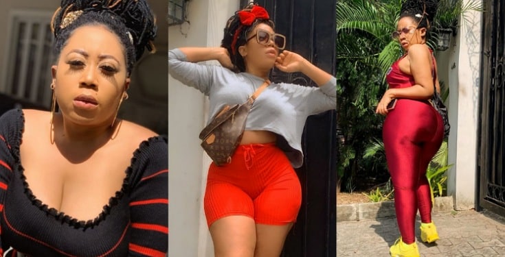 Curvy Actress, Moyo Lawal has dished out a sharp reply to those people crit...