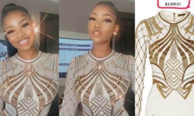 BBNaija: Tacha’s homecoming dress cost over N1 million