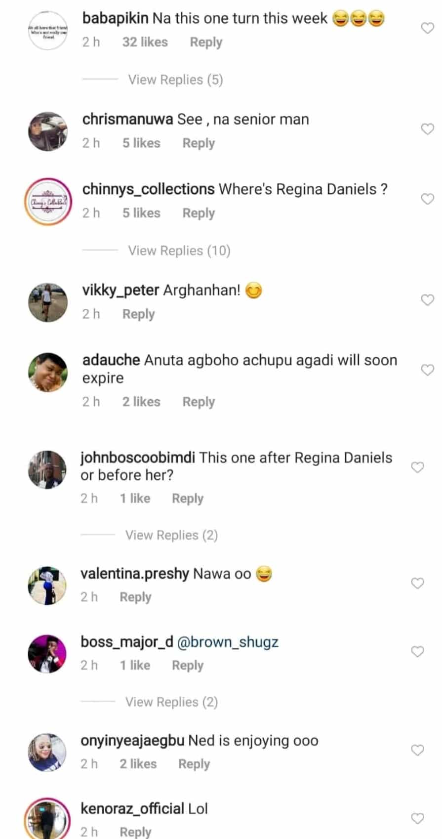 Nigerians mock Regina Daniels after Ned Nwoko was spotted cruising with another wife (Video)