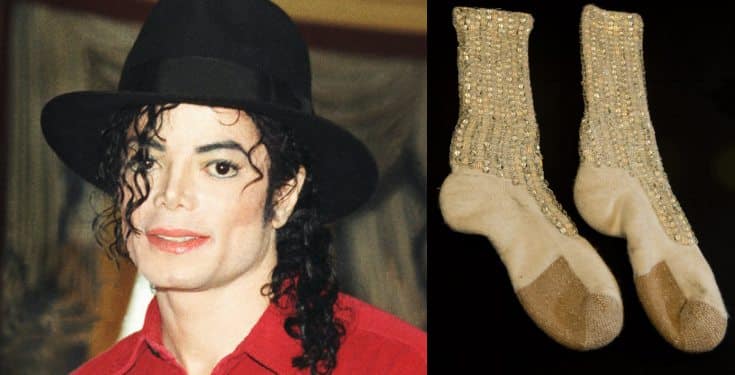 Michael Jackson's first moonwalk socks up for sale from $1-2 Million