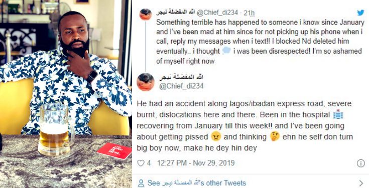 Nigerian man reveals shocking news he found about a friend he thought was snubbing him