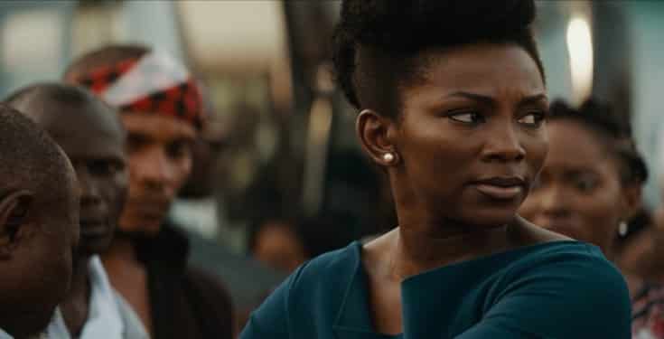 Nigerians react to disqualification Genevieve Nnaji's 'Lionheart' movie