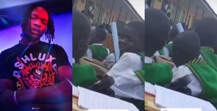 Students seen singing Naira Marley’s song on the assembly ground (video)