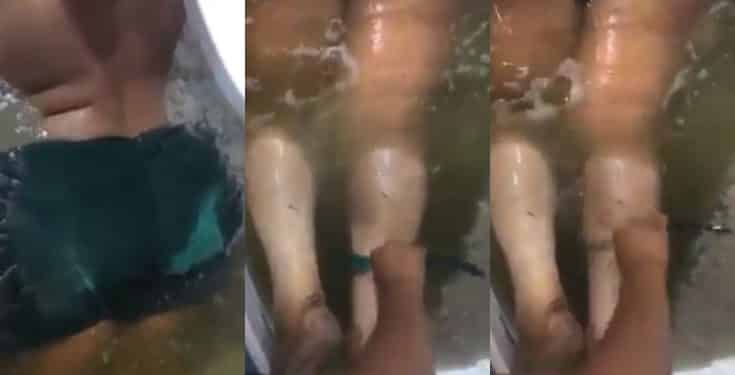 What Is The Tub Girl Video Twitter users in shock as they react to New 'bleaching procedure' (video)
