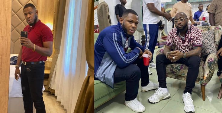 Frodd Hangs Out With Davido In Abuja