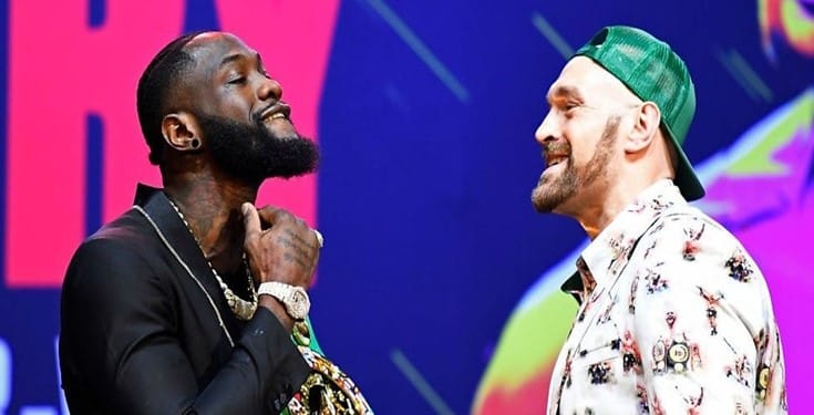 Deontay Wilder and Tyson Fury trade insults and threaten each other ahead of rematch (video)