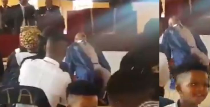 Pastor slumps and dies in the middle of church service (video)