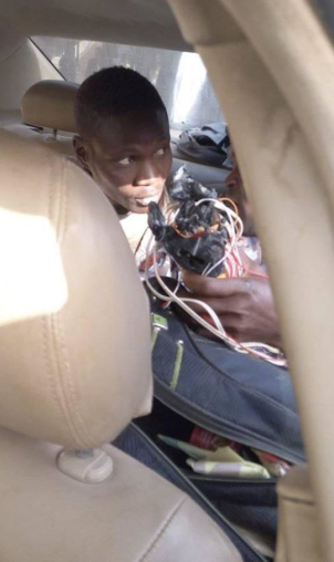Suspected suicide bomber apprehended at Bishop Oyedepo’s church (photos)