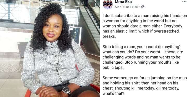 Lady advises women to desist from provoking their men