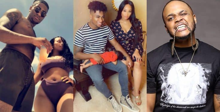 Davido’s cousin Shina Rambo calls out his brother-in-law for beating his sister