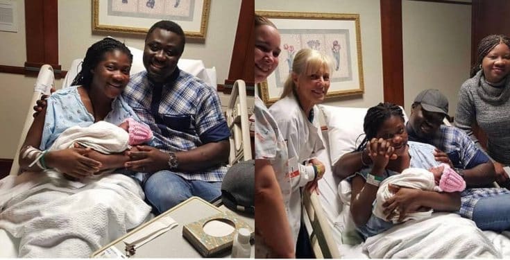 Nollywood Actress Mercy Johnson welcomes her fourth baby