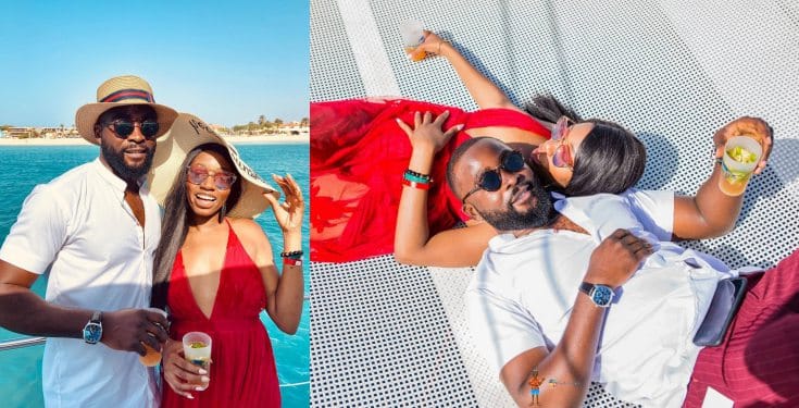 BBNaija's Khafi celebrates fiance Gedoni on his 32nd birthday (Video)