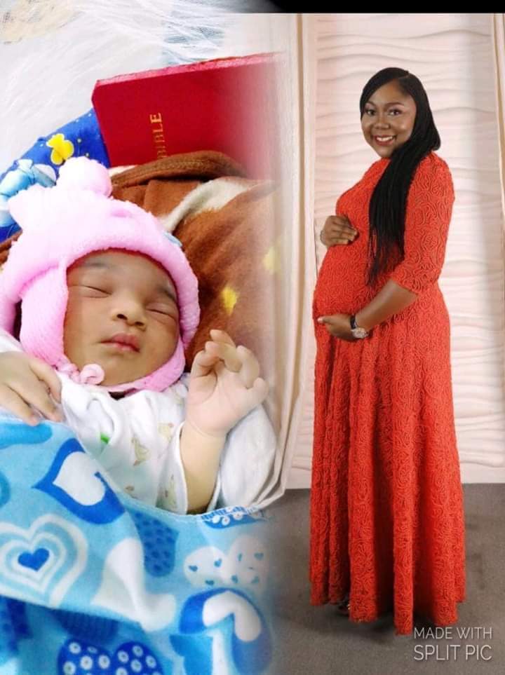 Lady gives birth after 2 years of pregnancy