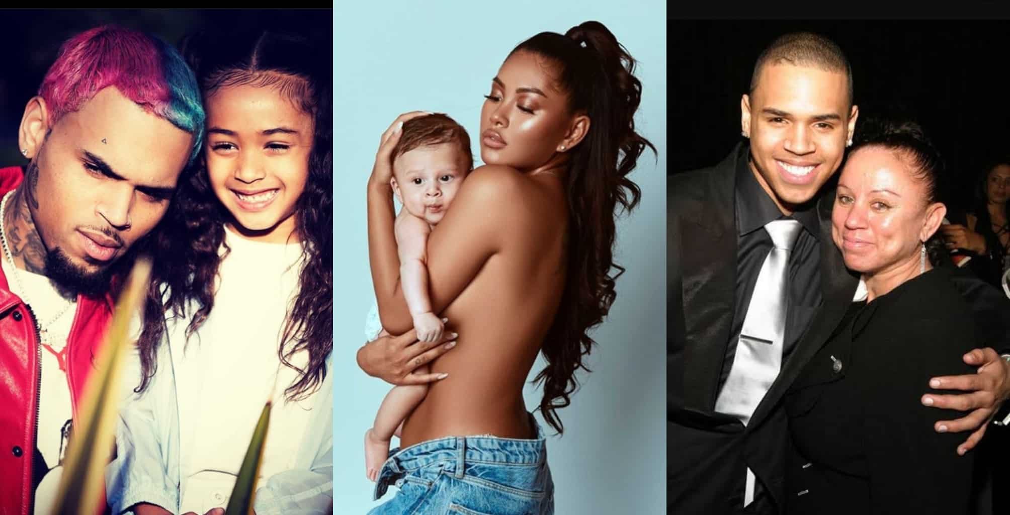 Chris Brown says God is female as he celebrates the females in his life