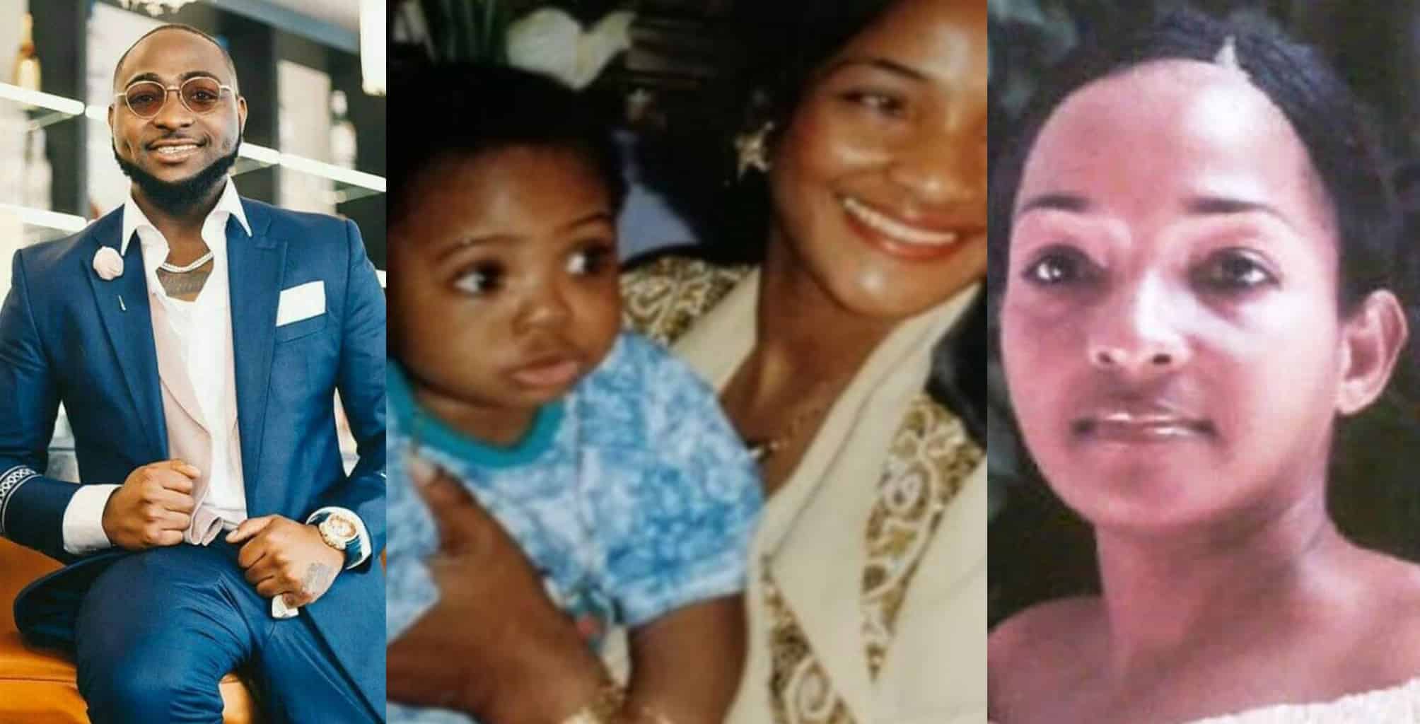 Davido celebrates late mum on Mothers' Day