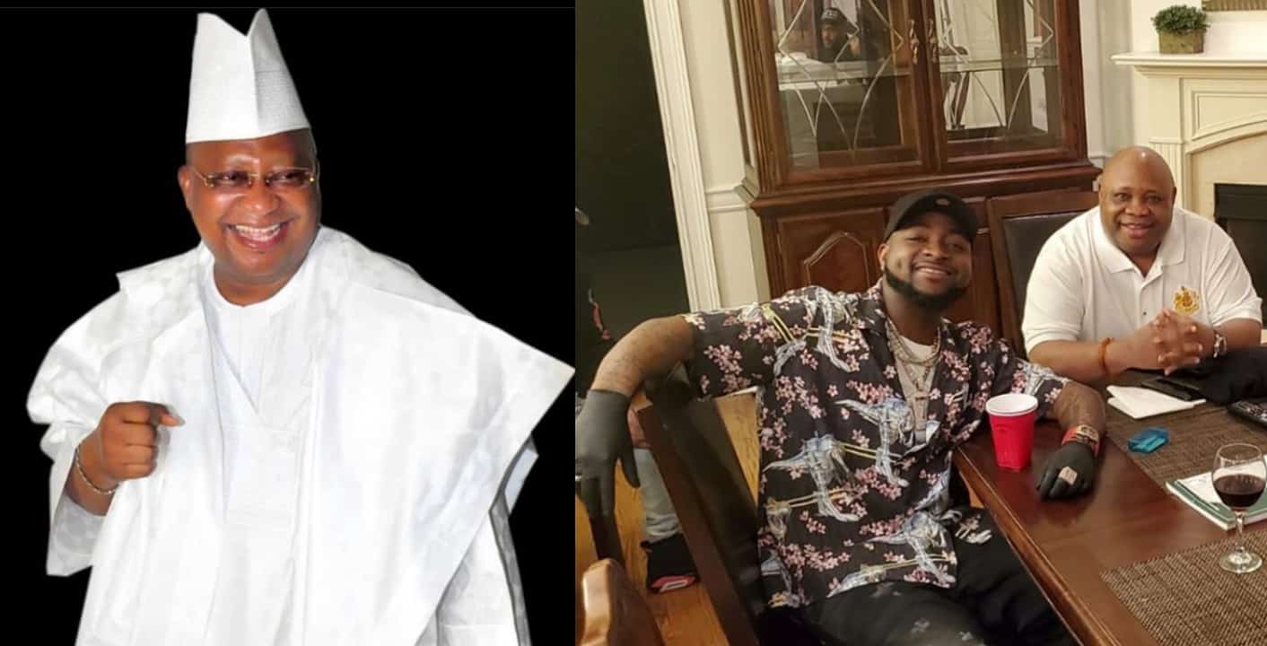 Davido celebrates uncle, Ademola Adeleke 