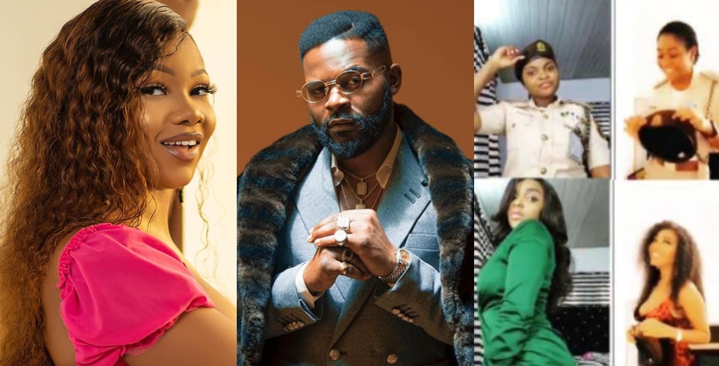 Tacha praises Falz for defending female officers who participated in #BopDaddyChallenge