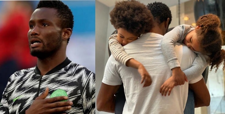 "At the end of the day, that's all that matters" - Mikel Obi shows off beautiful twin daughters