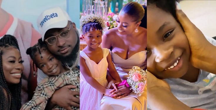 Watch Davido's Daughter, Imade Speaking French Fluently With Her Mom  
