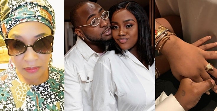 Chioma’s engagement ring to Davido has been taken away from her, says Kemi Olunloyo