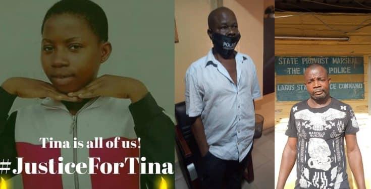 Lagos police command release photos of police officers accused of killing 17-year-old girl in Iyana-Oworo