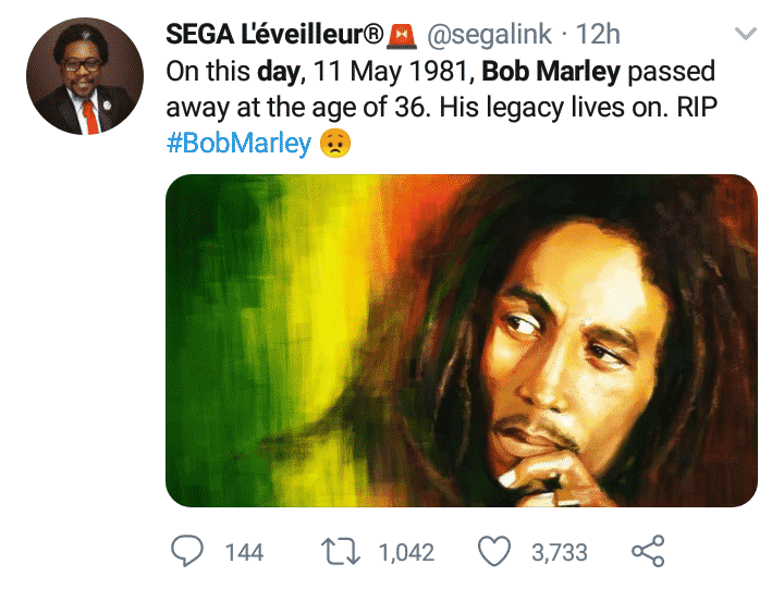 World mourns Bob Marley