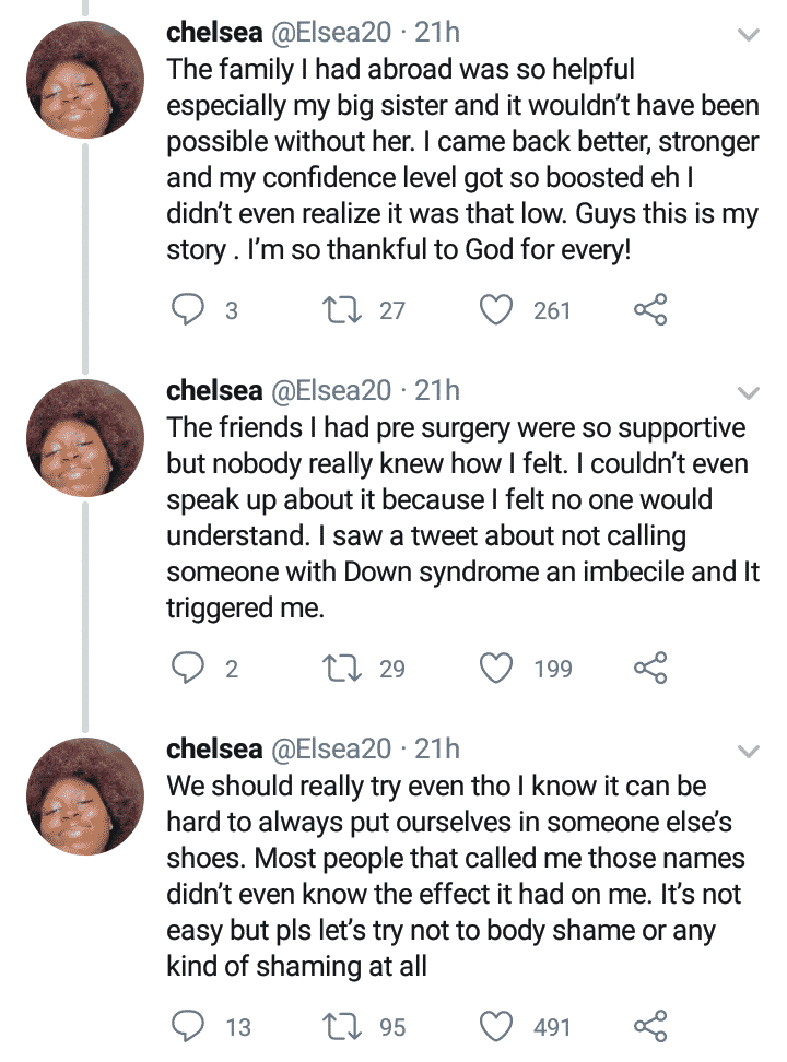 lady with 4:30 eyes shares transformation photos after undergoing surgery