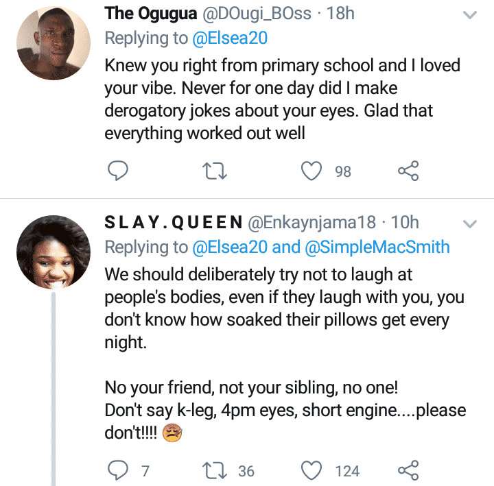 lady with 4:30 eyes shares transformation story after undergoing surgery