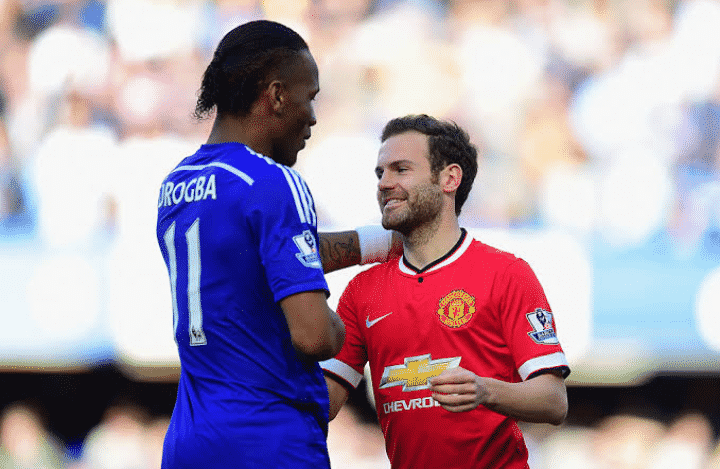 Didier Drogba and Juan Mata remained close pals even at different clubs