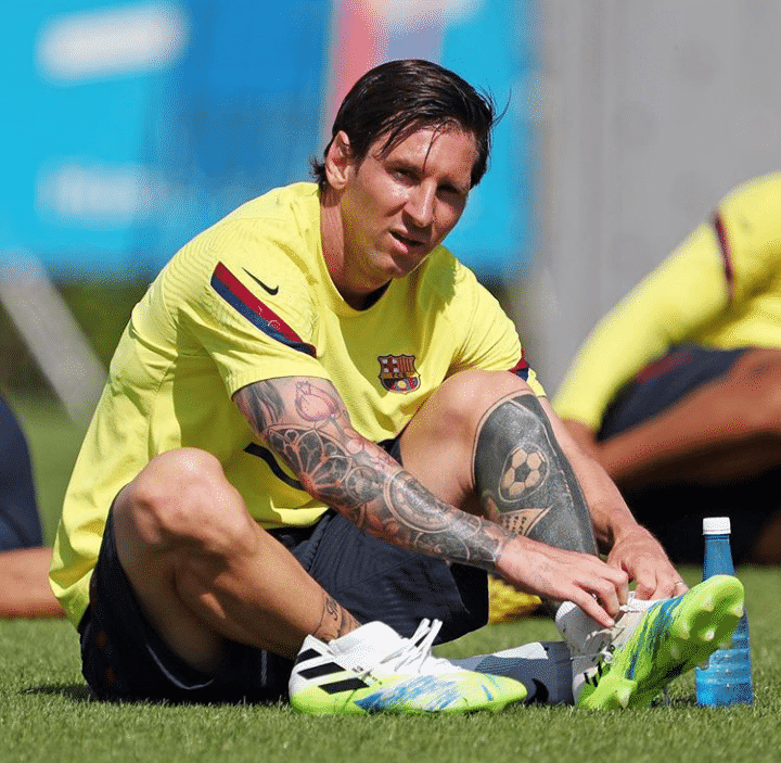 Messi becomes almost unrecognizable after shaving his beards