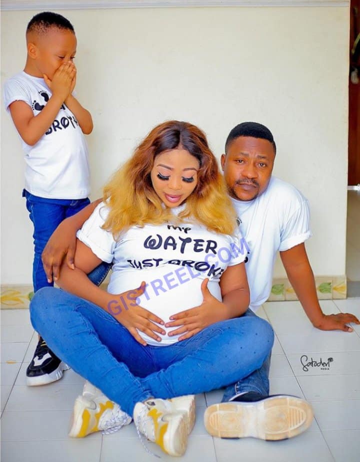 Wunmi Ajiboye and actor Ogungbe welcome new baby on their son’s birthday
