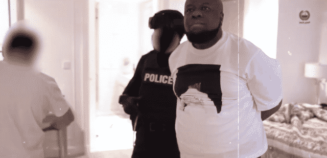 Hushpuppi arrest video