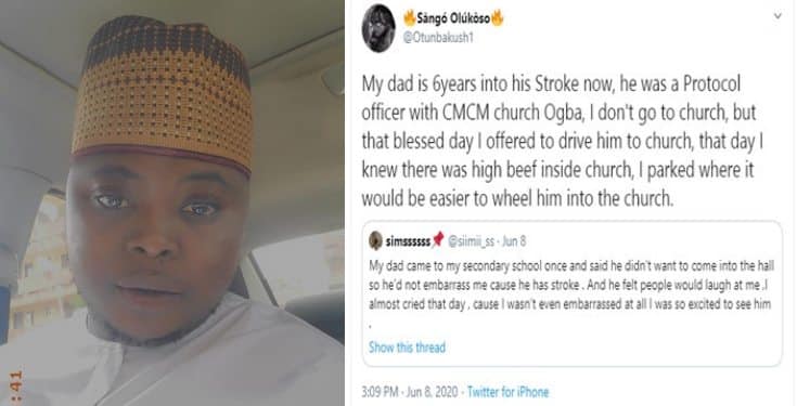 Nigerian man narrates how he beat up a church official for insulting his father who had stroke