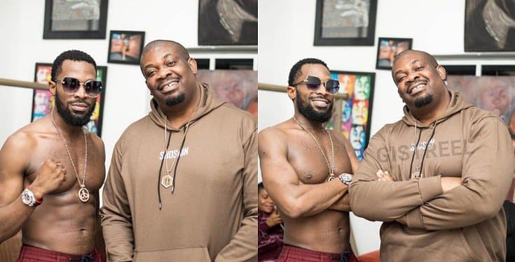 D'Banj and Don Jazzy serve friendship goals