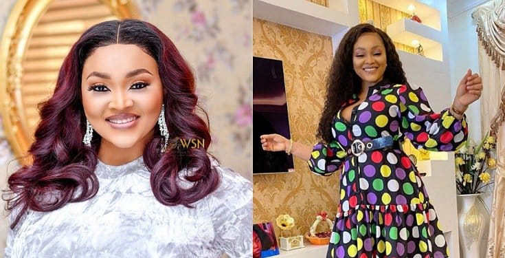 Mercy Aigbe Excited