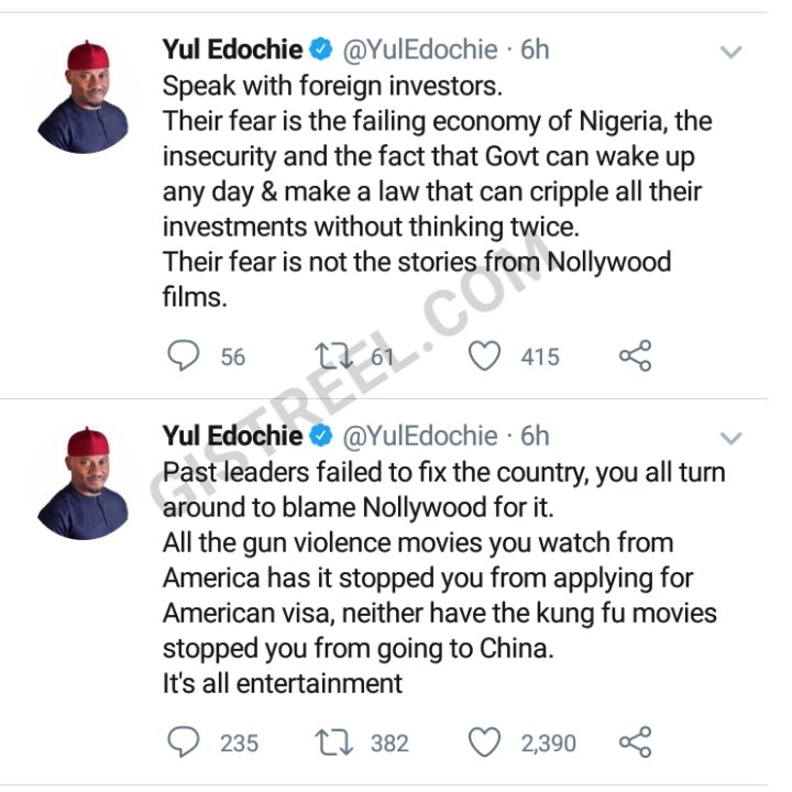 Yul replies Reno Omokri