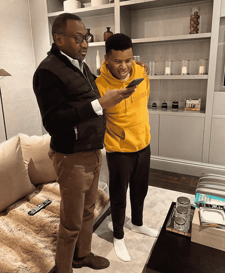 Otedola celebrates his son's birthday