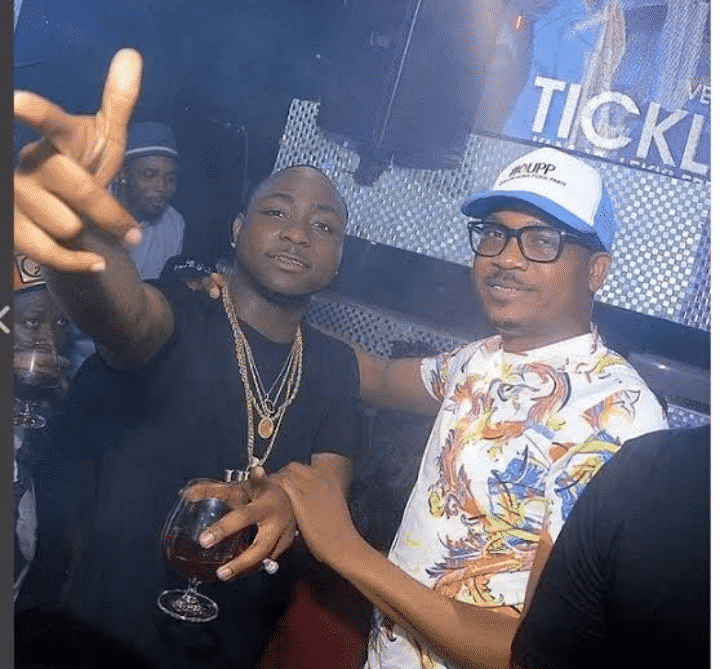 Shina Peller pays Davido a visit