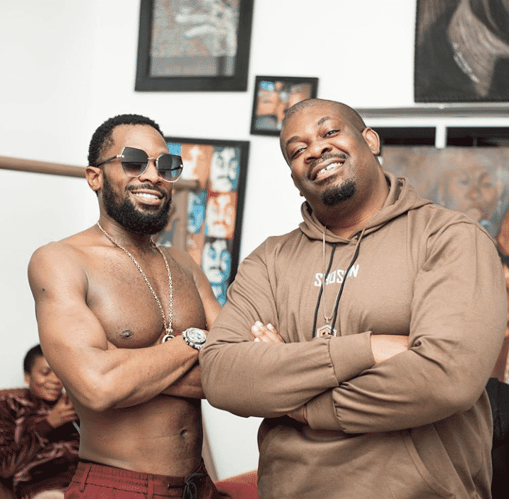D'Banj and Don Jazzy serve friendship goals