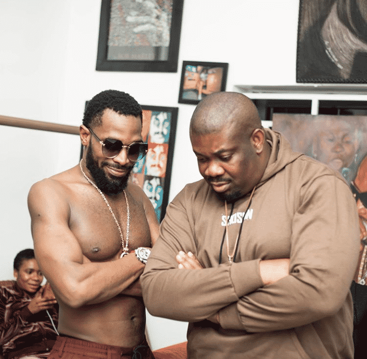 D'Banj and Don Jazzy serve friendship goals