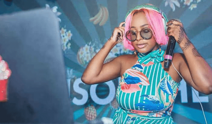 DJ Cuppy celebrates